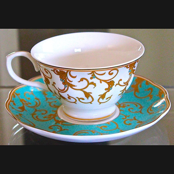 GRACES TEAWARE CUP SAUCER SET - Picture 3 of 4